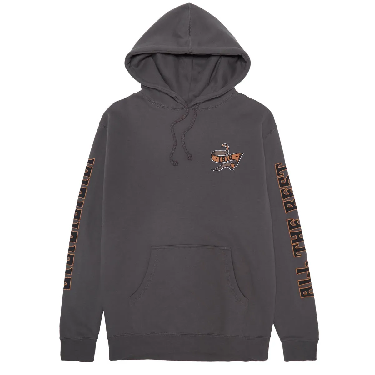 1910 Hold Fast Hoodie - Charcoal