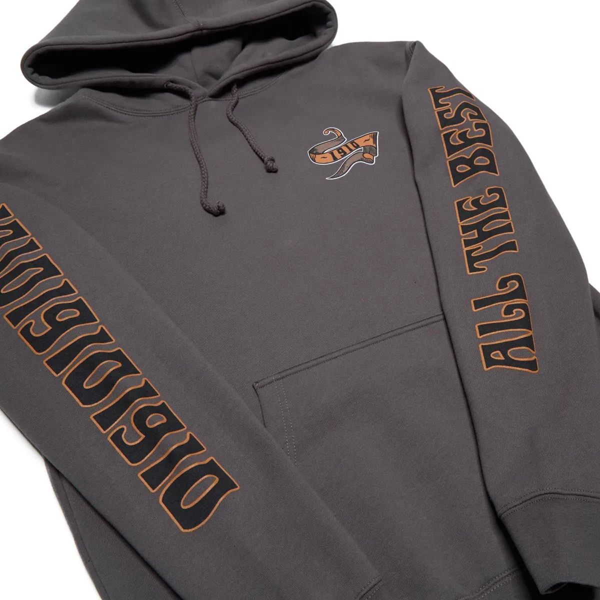 1910 Hold Fast Hoodie - Charcoal