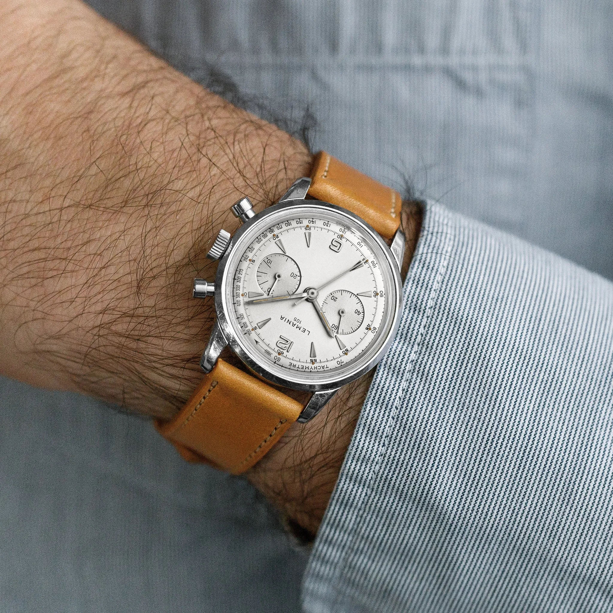 1960s Lemania '105' Chronograph