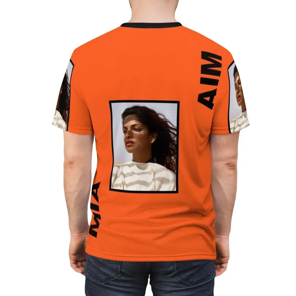 Abstract Mia Aim Inspired T-shirt | Graphic Print On Demand Tee