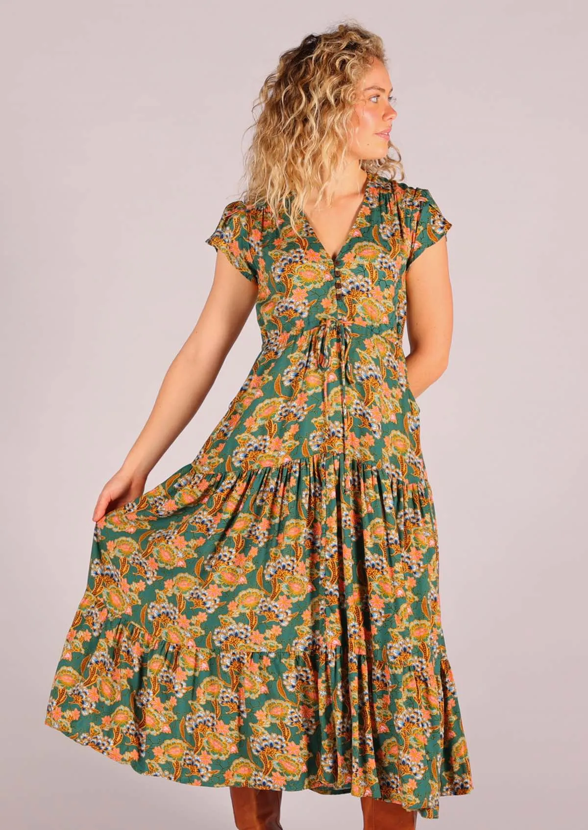 Acacia Maxi Dress Marigold