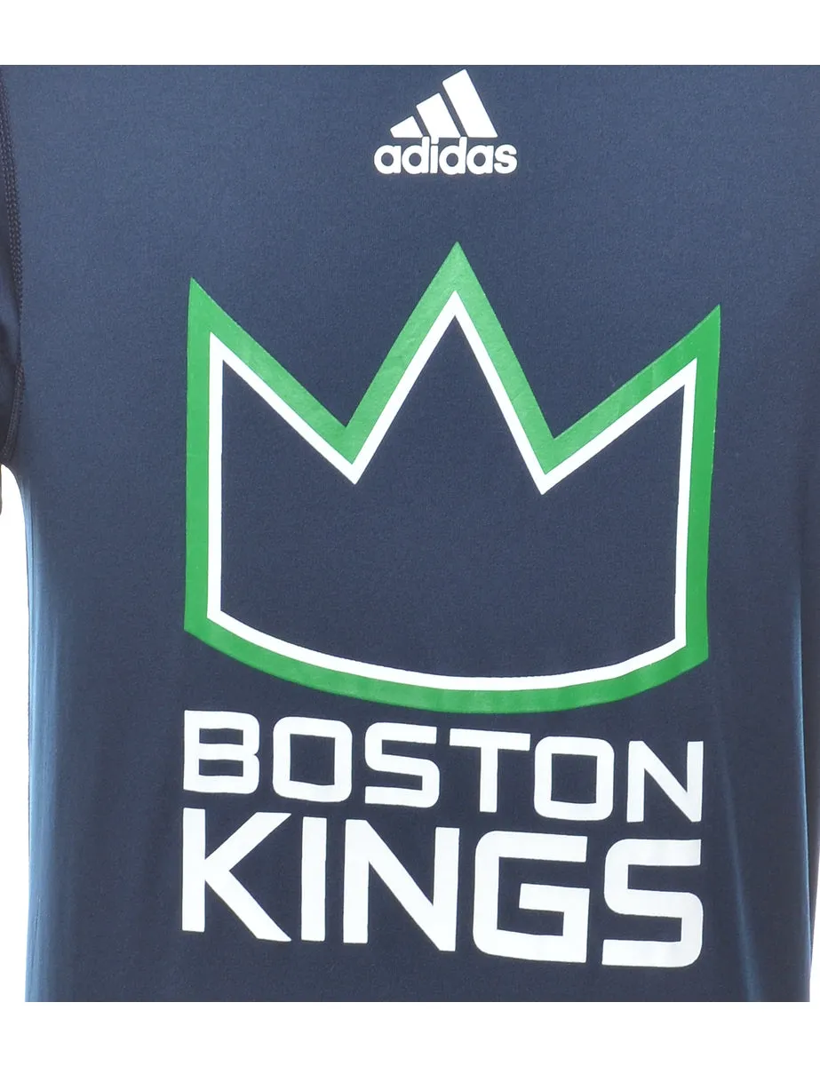 Adidas Boston Kings Printed T-shirt - S