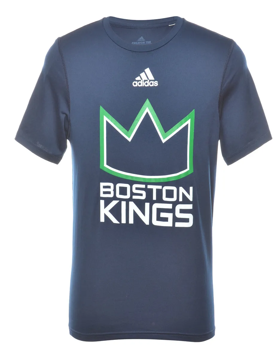 Adidas Boston Kings Printed T-shirt - S