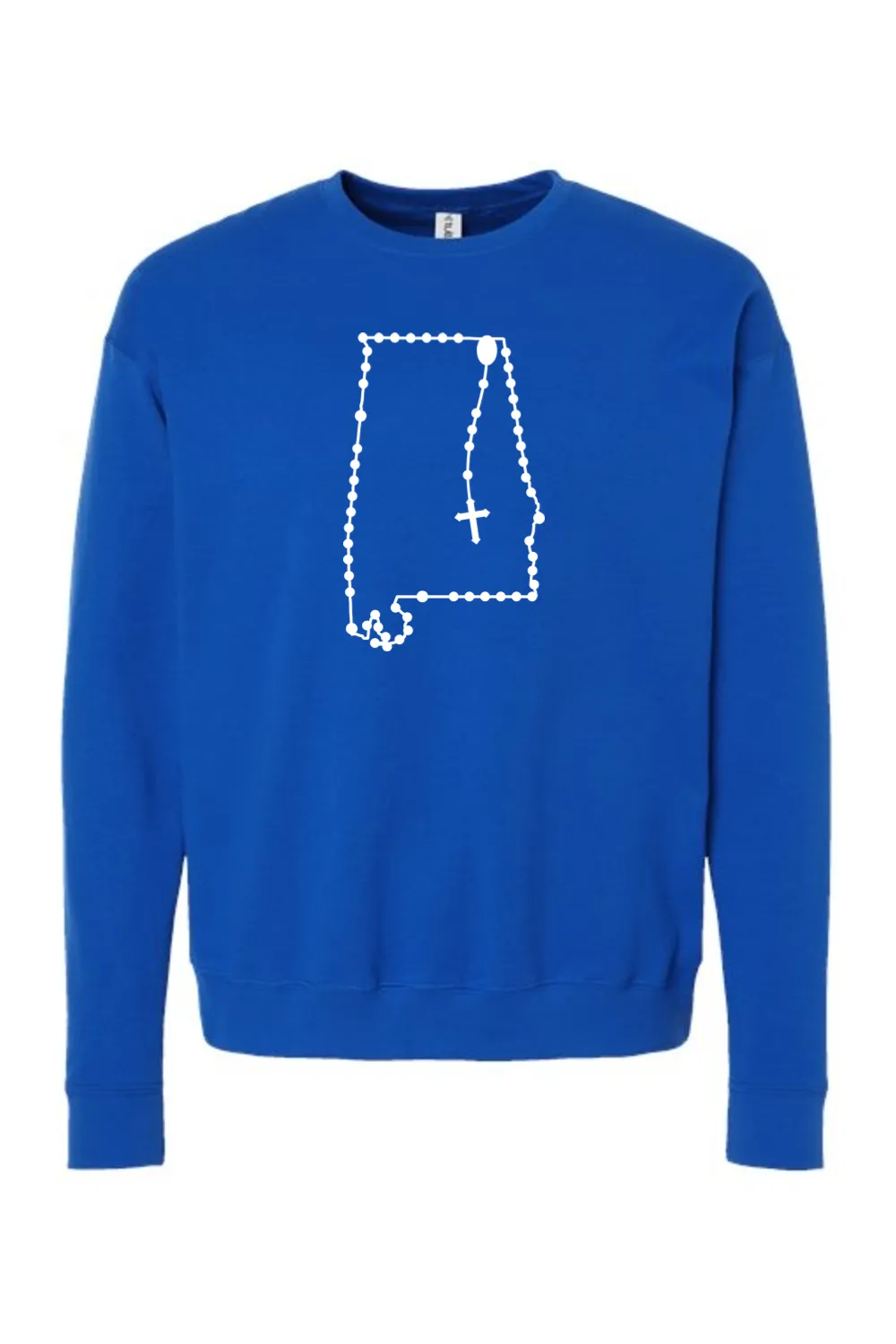 Alabama Catholic Rosary Crewneck Sweatshirt