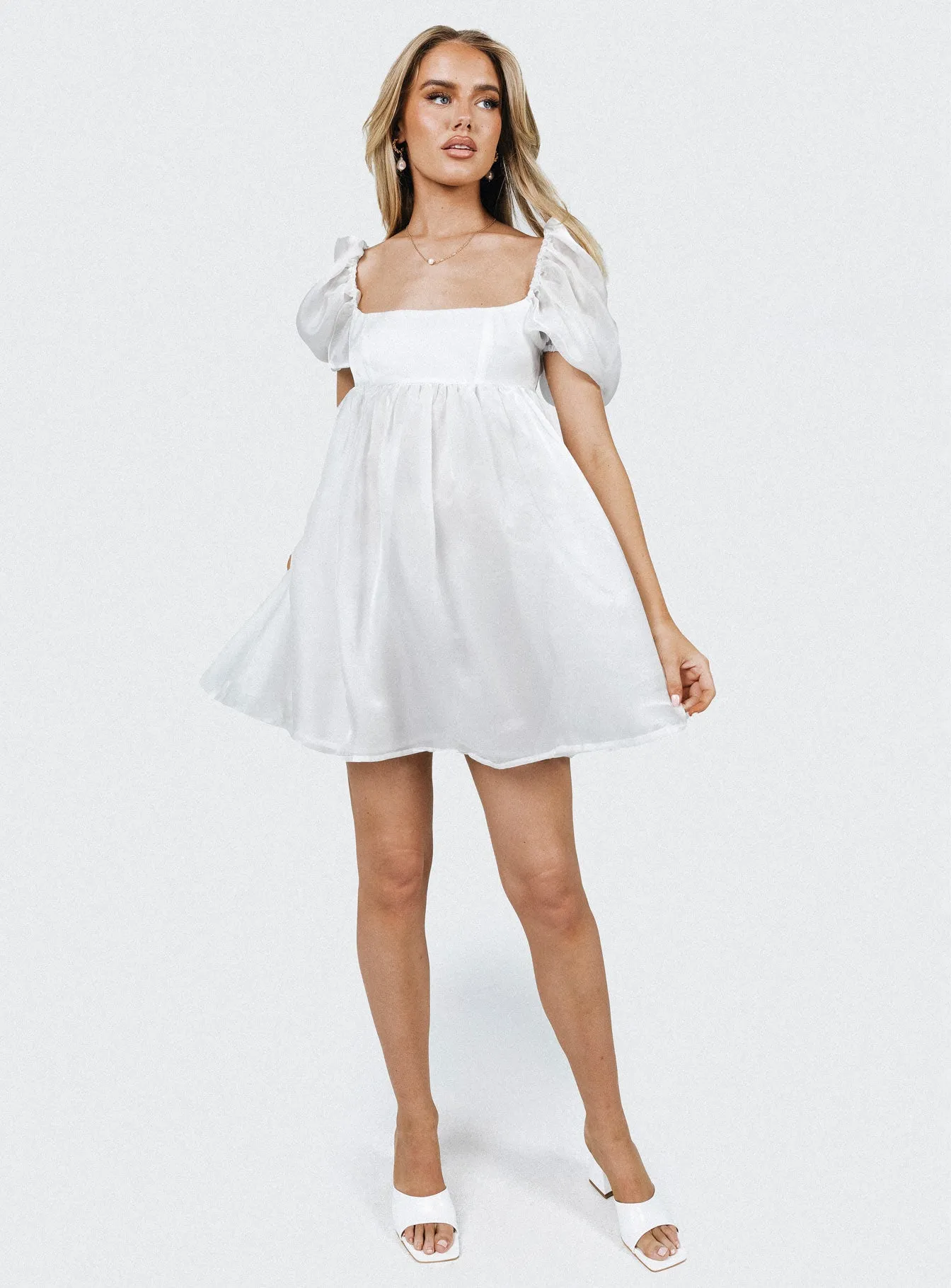 Alaya Mini Dress White