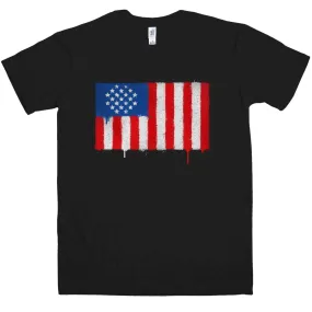 Allied States of America Flag T-Shirt Inspired By Jericho