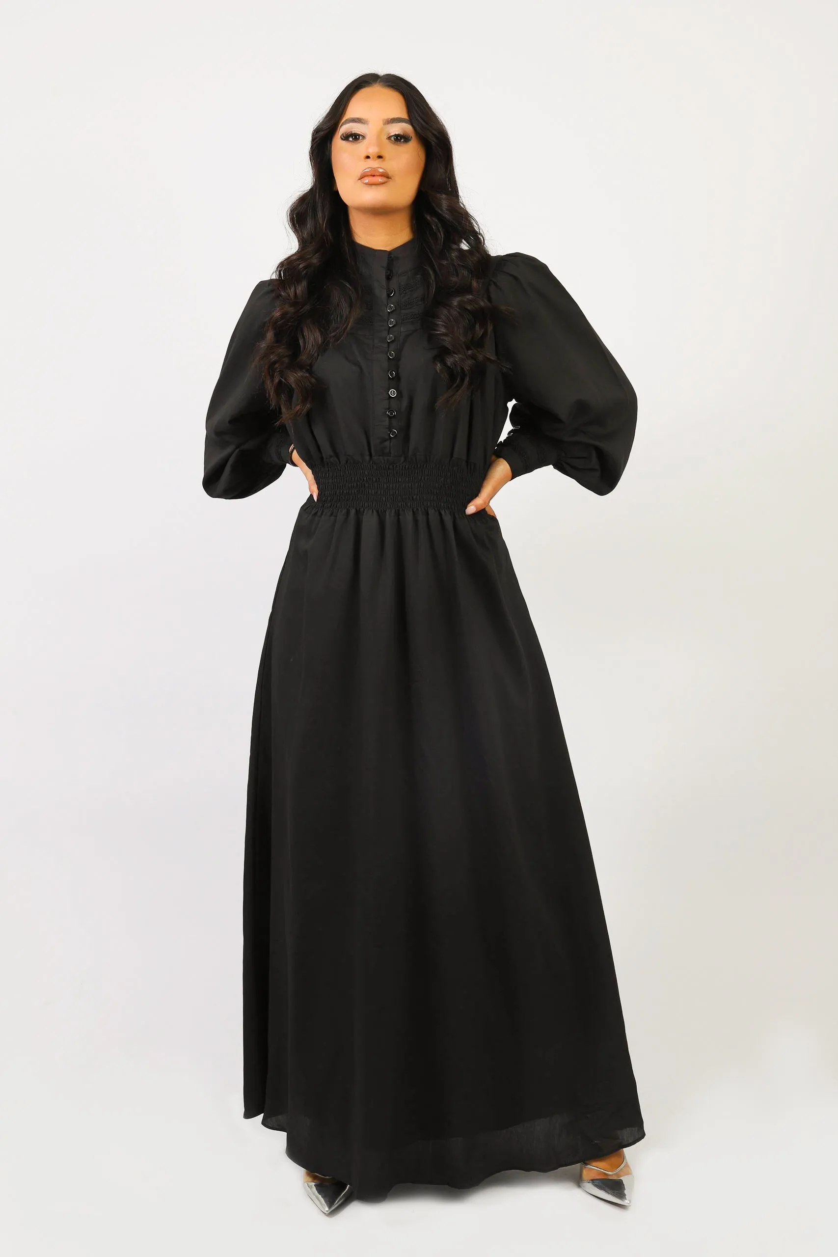 Amalia Detailed Maxi Dress