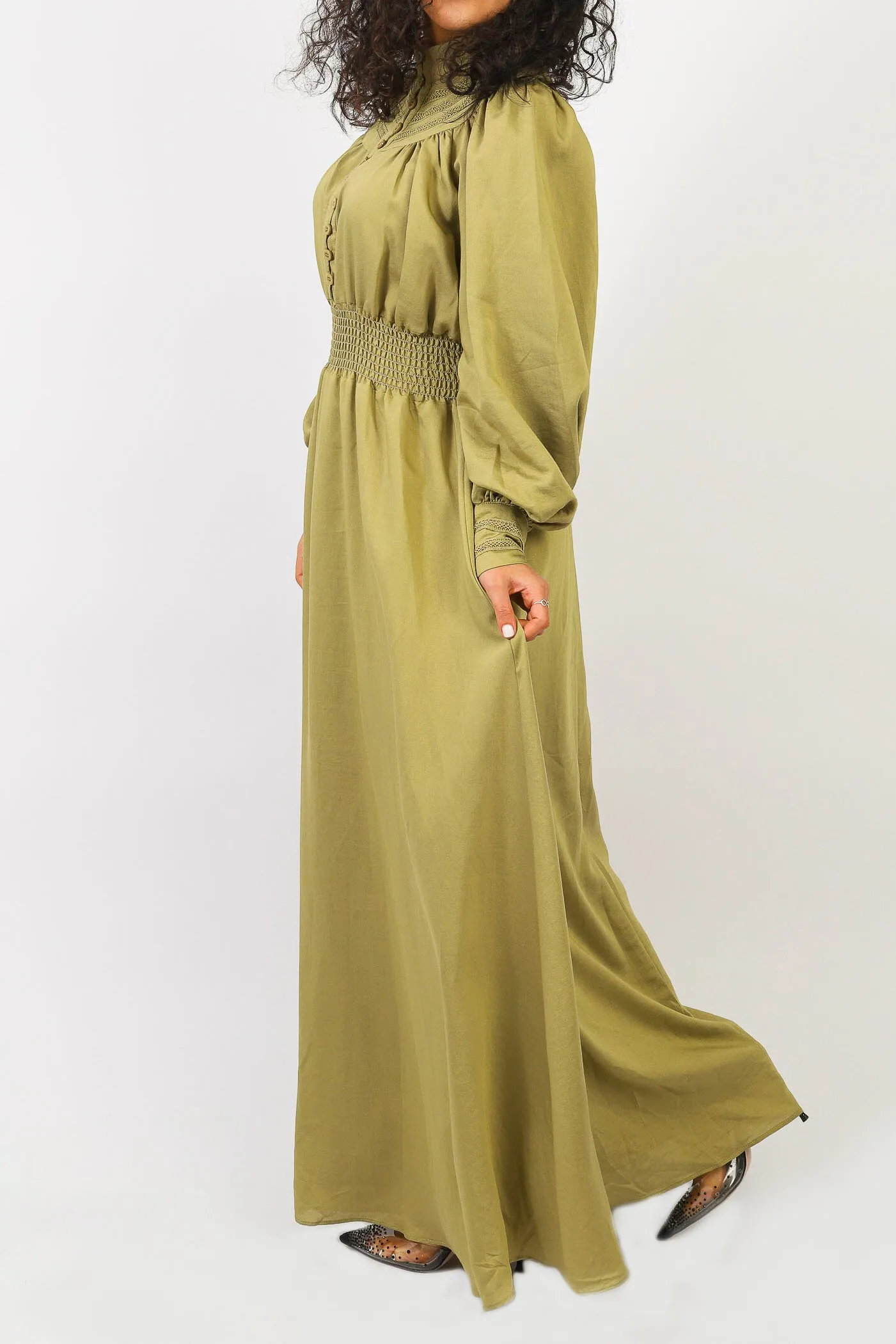 Amalia Detailed Maxi Dress