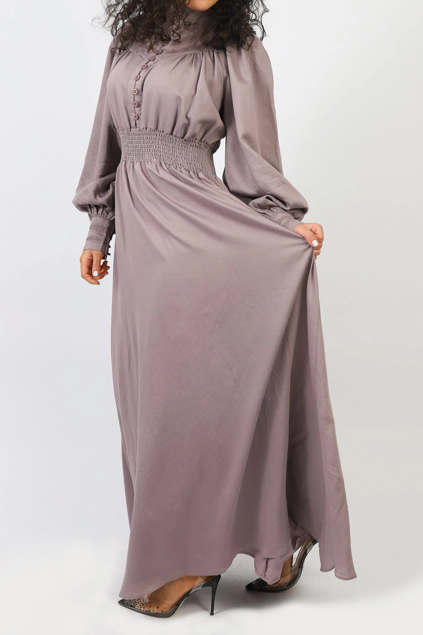 Amalia Detailed Maxi Dress