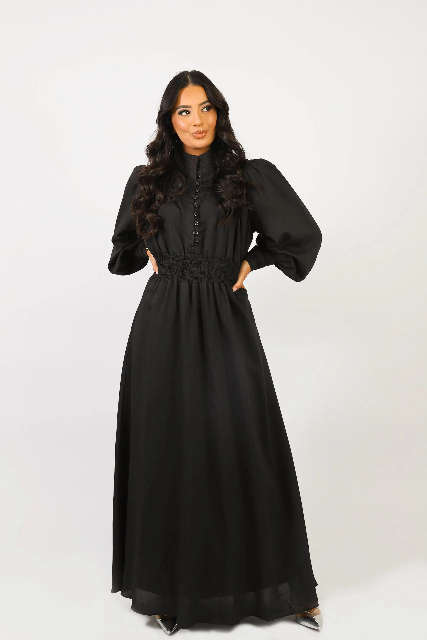 Amalia Detailed Maxi Dress