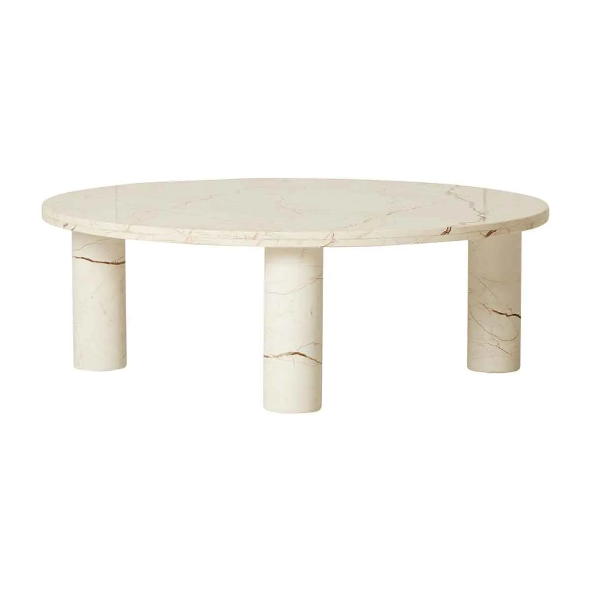 Amara Round Leg Marble Coffee Table