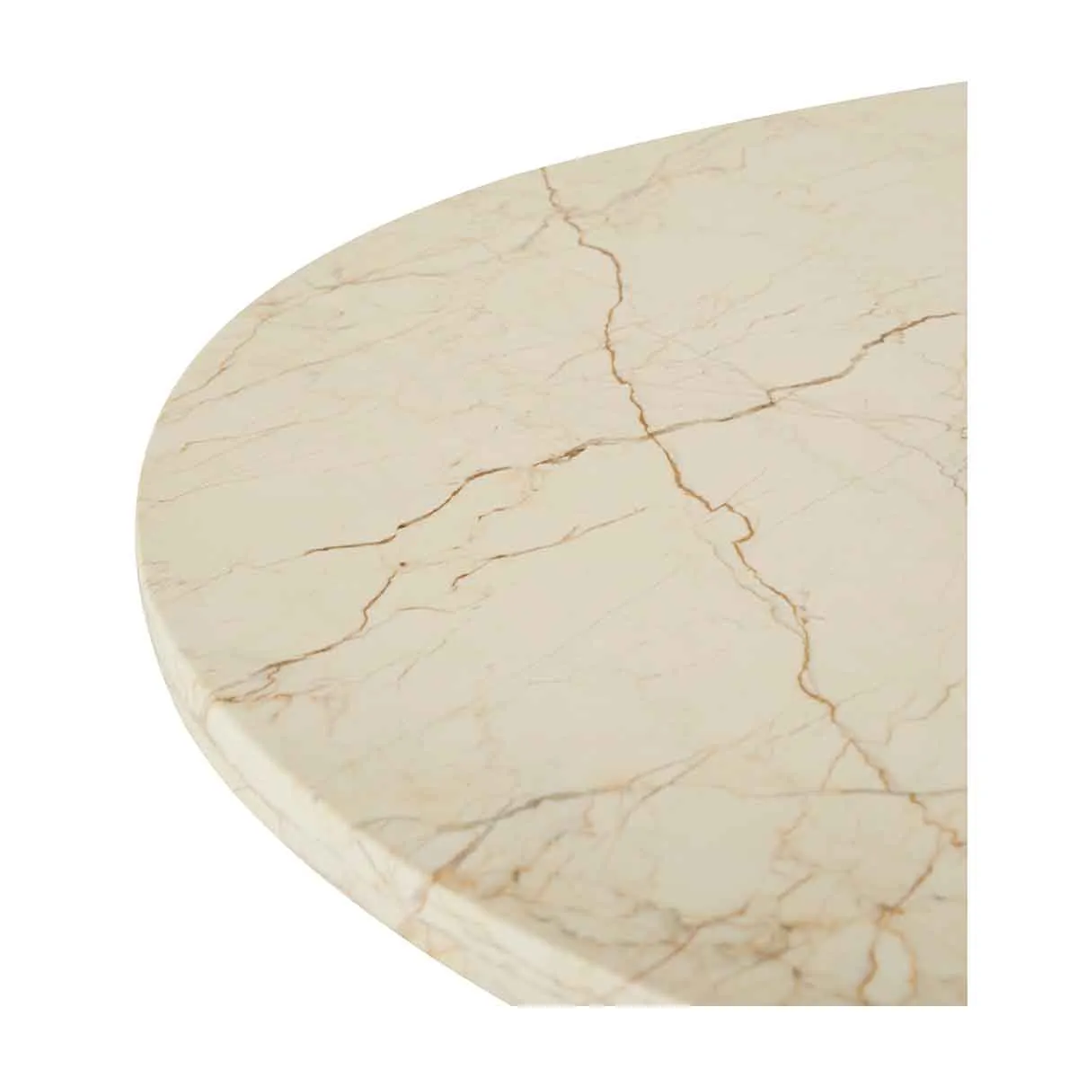 Amara Round Leg Marble Coffee Table