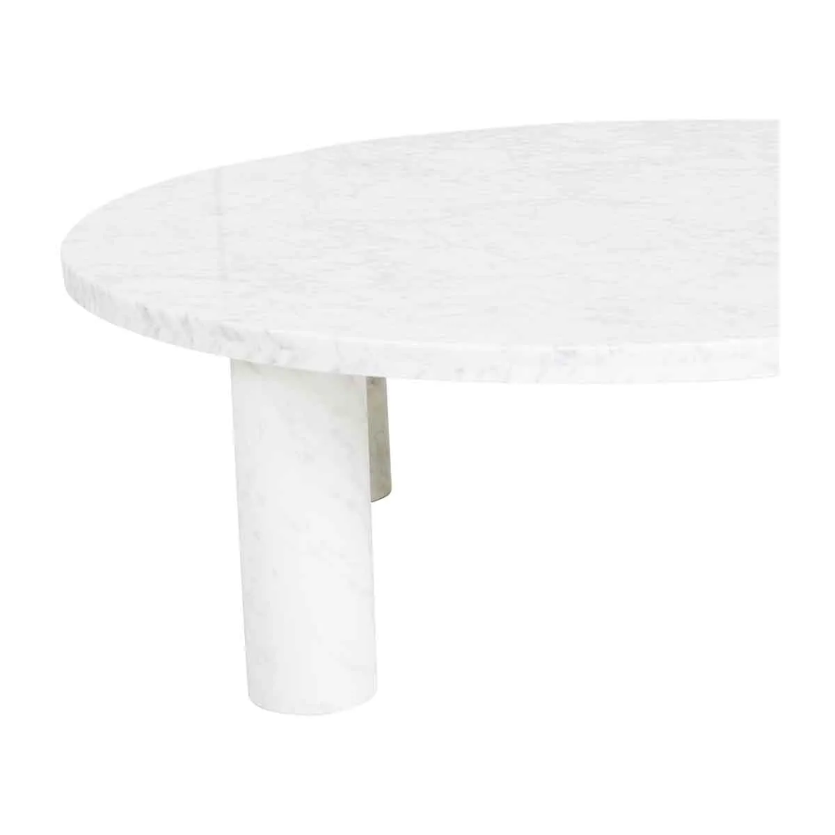 Amara Round Leg Marble Coffee Table