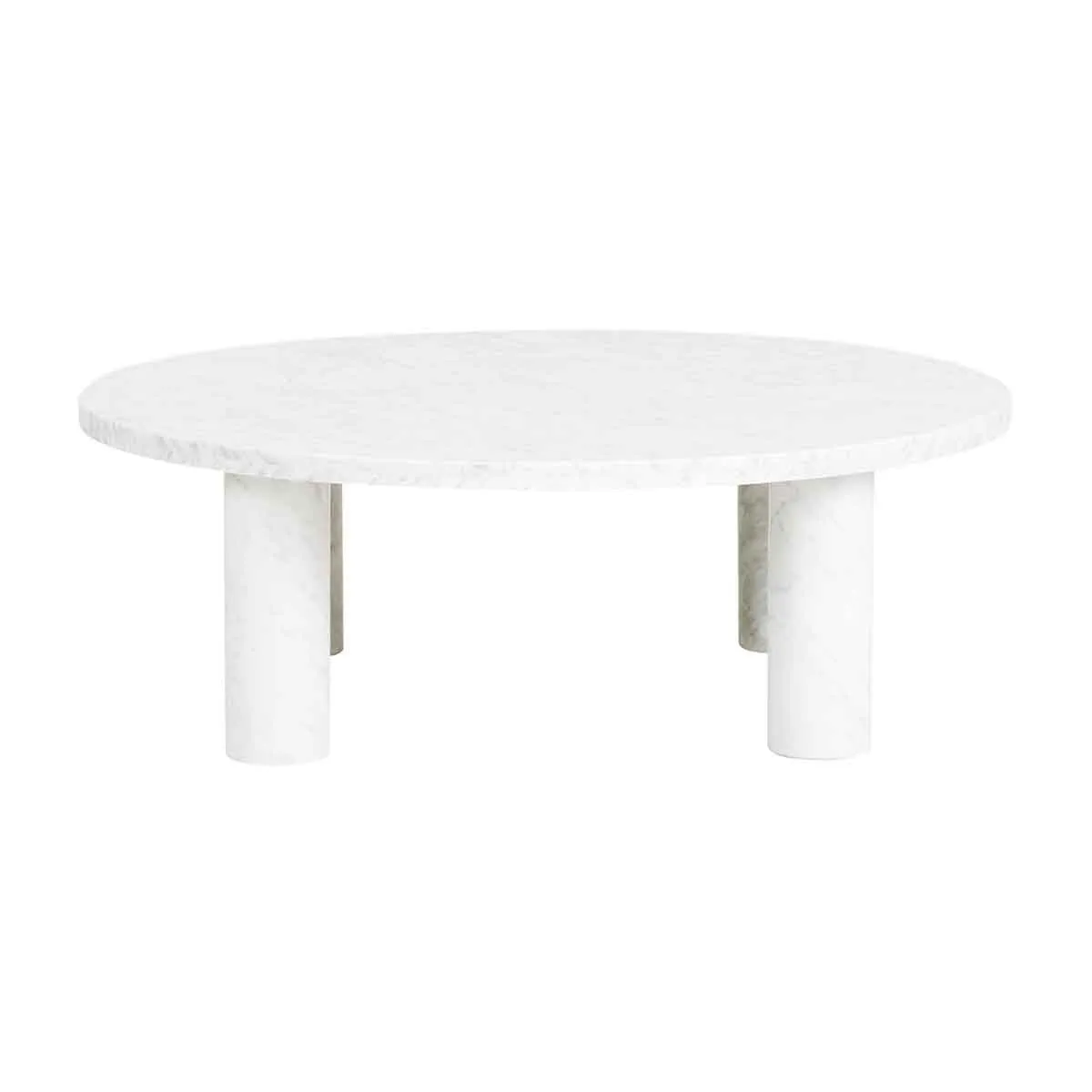 Amara Round Leg Marble Coffee Table