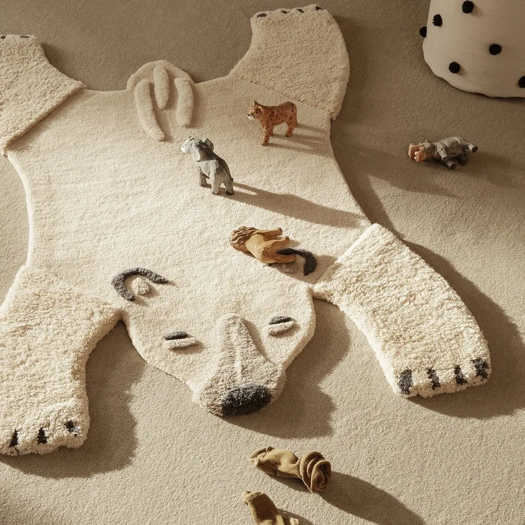 Animal Tufted Rug - Polar Bear