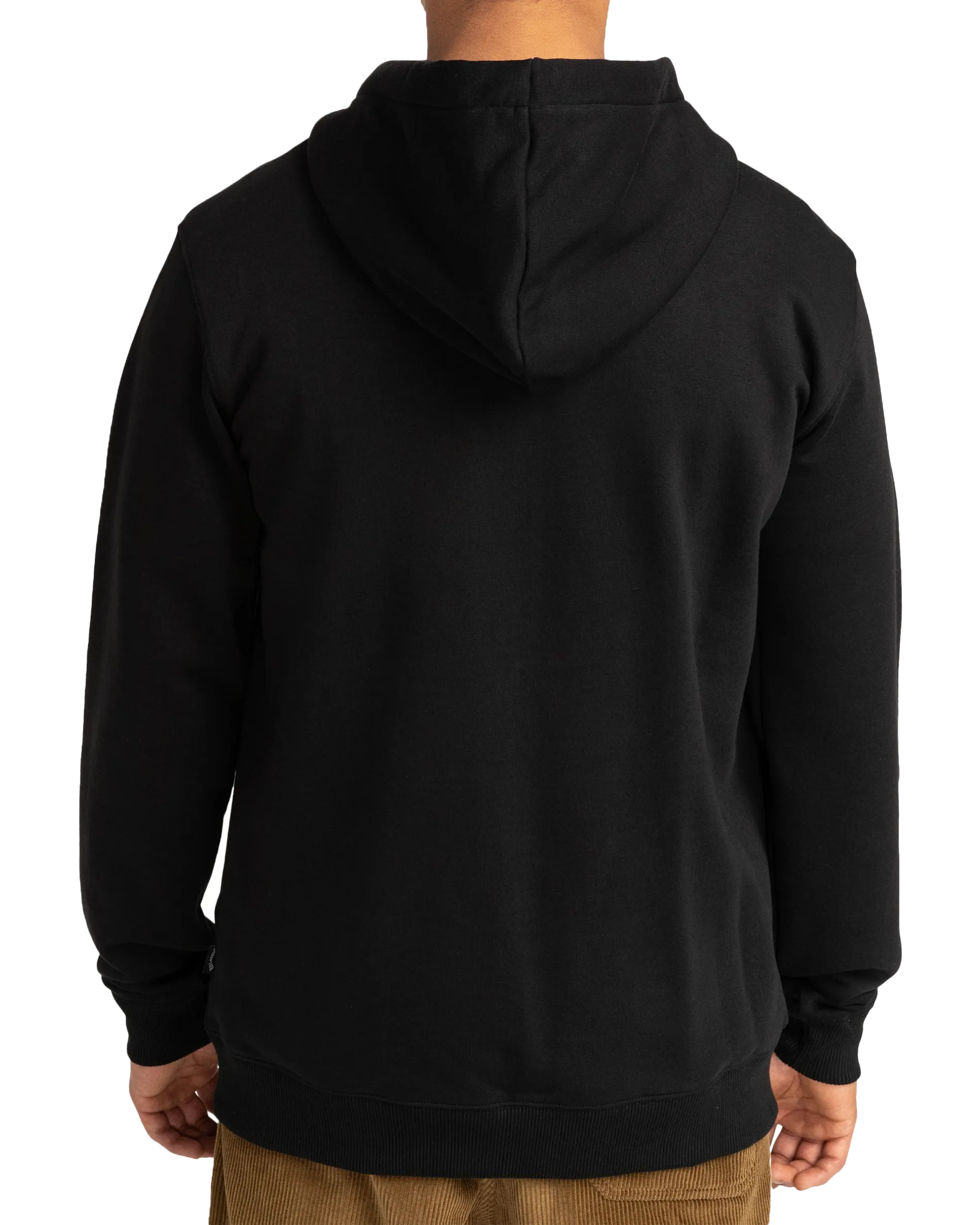 Arch Zip Hoodie in Black