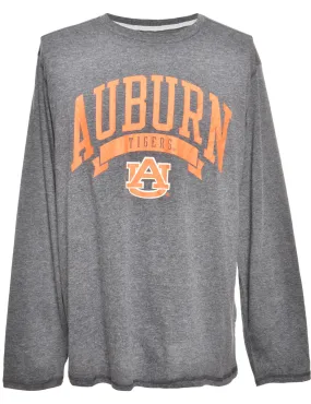 Auburn Tigers Football Grey Champion Sports T-shirt - L