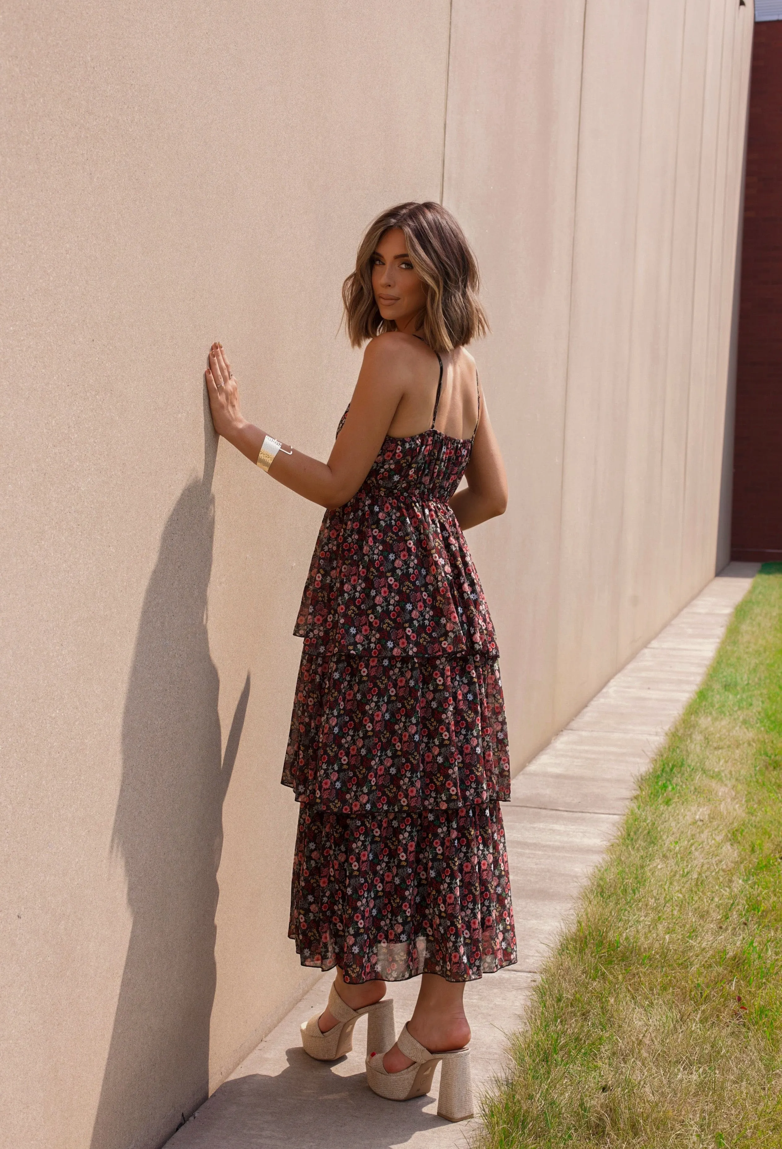 Autumn Occasion Maxi Dress