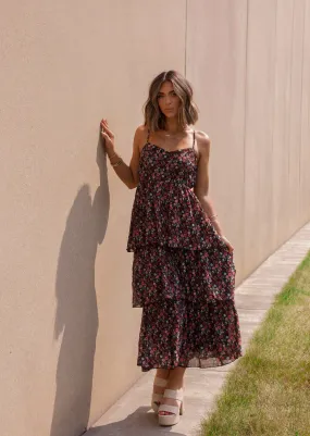 Autumn Occasion Maxi Dress