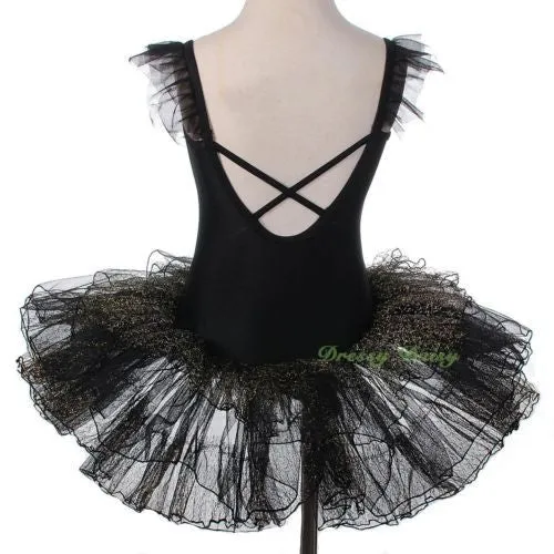 BA055 Girl Ballet Tutu Dance Costume Leotard Pageant Fairy Dress Size 3 4 5 6 7 8