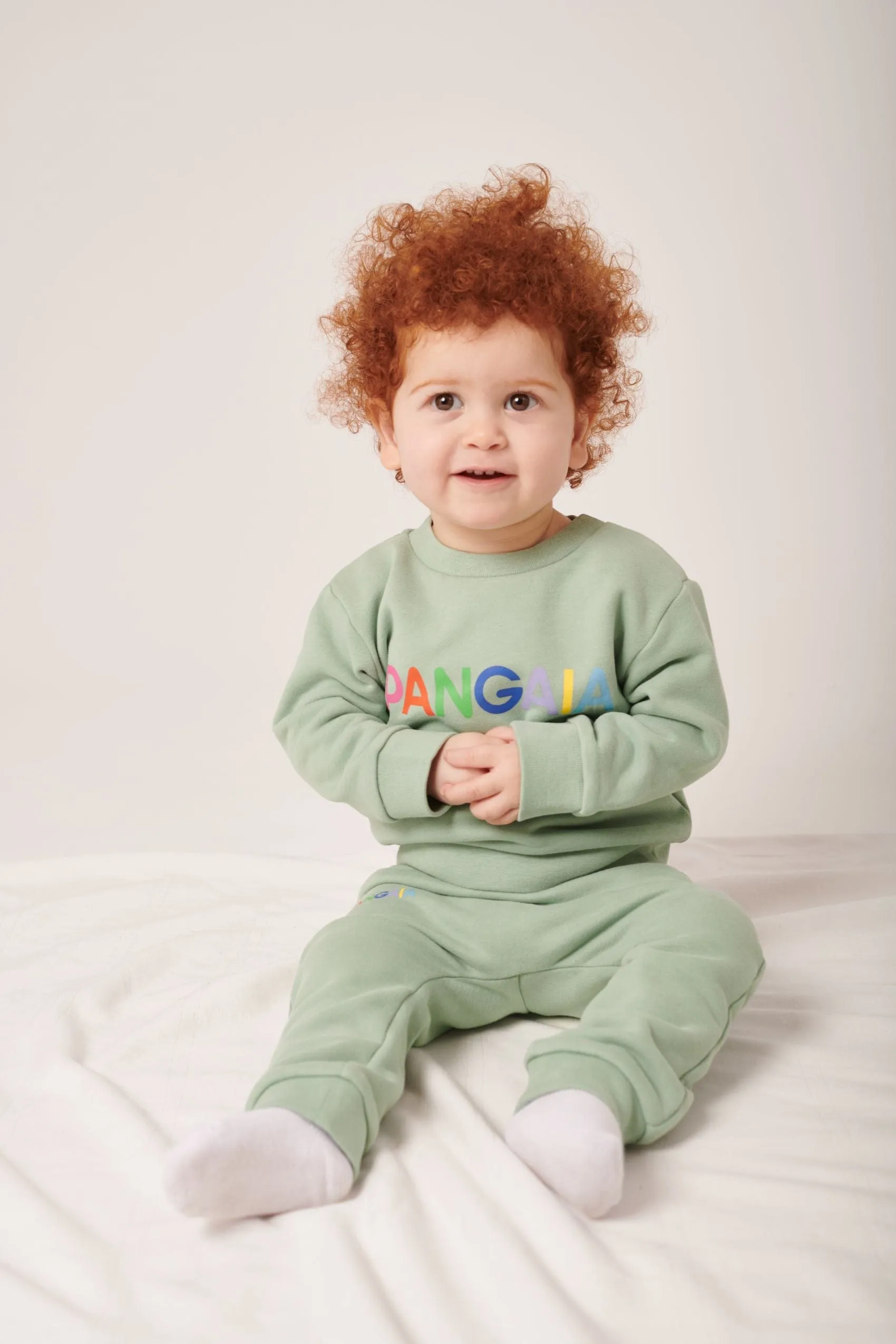 Baby 365 Midweight Pangaia Sweatshirt—eucalyptus blue