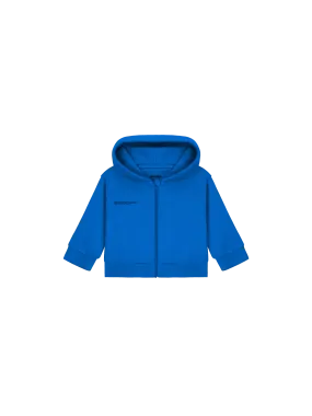 Baby 365 Midweight Zip Up Hoodie—cobalt blue