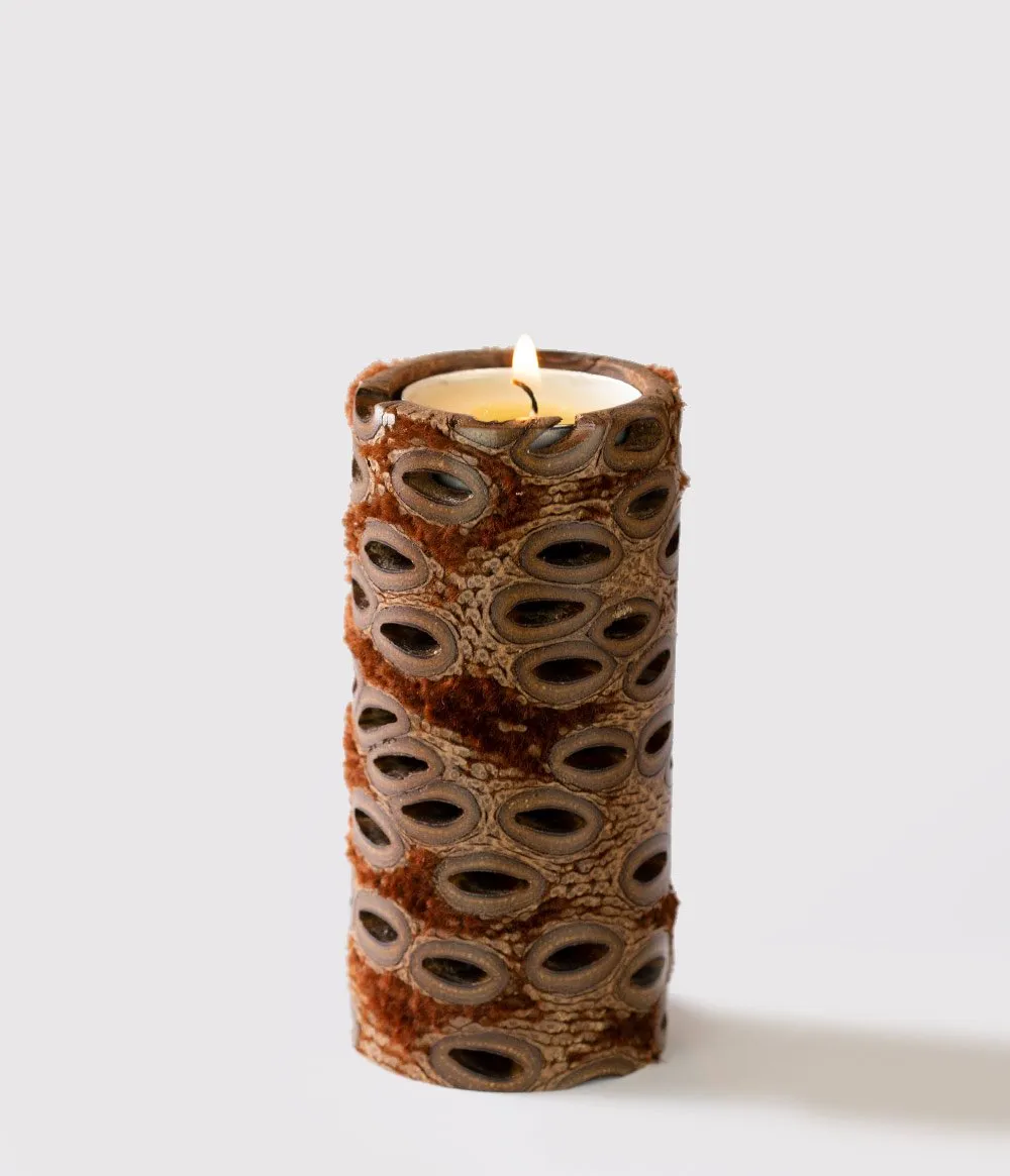 Banksia Pod Tealight Candle Holder