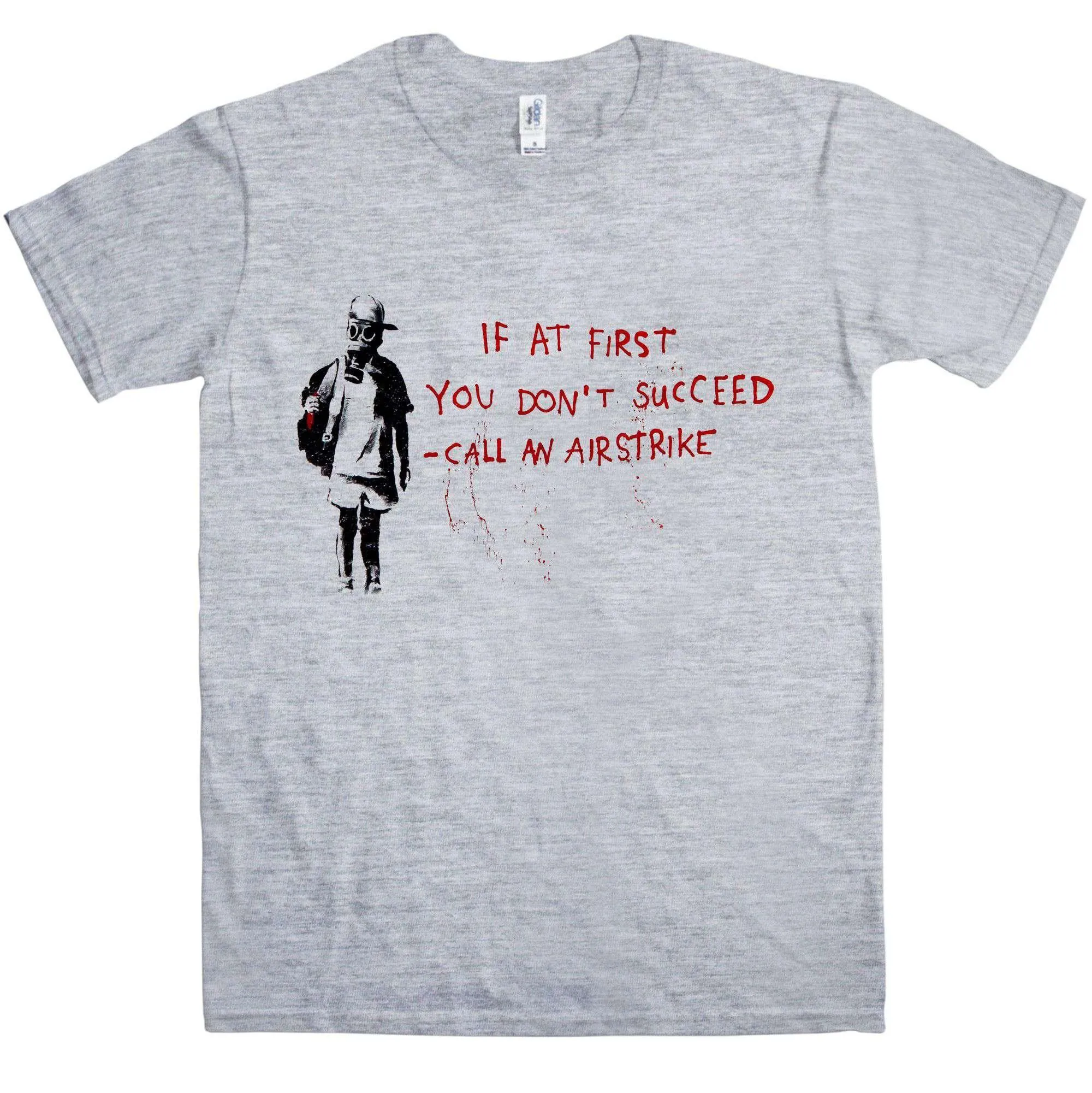 Banksy Call An Airstrike T-Shirt