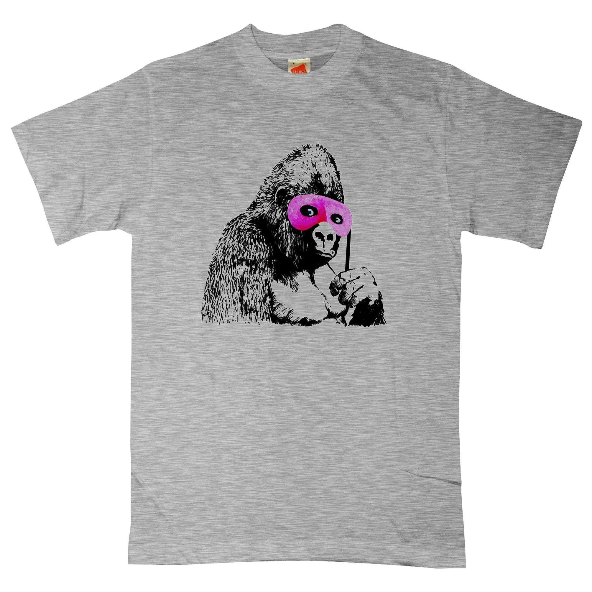 Banksy Gorilla With Mask T-Shirt