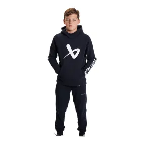 BAUER CORE YOUTH BLACK PULLOVER HOODIE