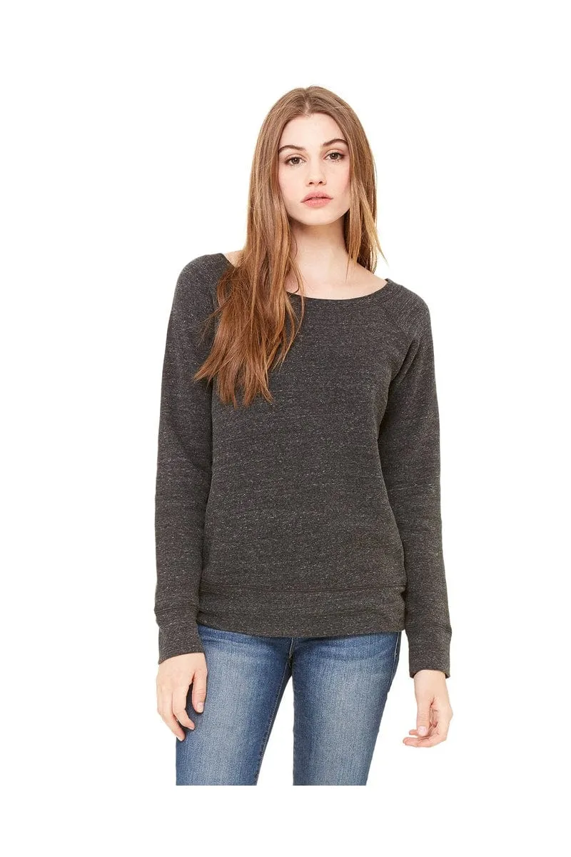 Bella Canvas 7501: Ladies' Sponge Fleece Wide Neck Sweatshirt