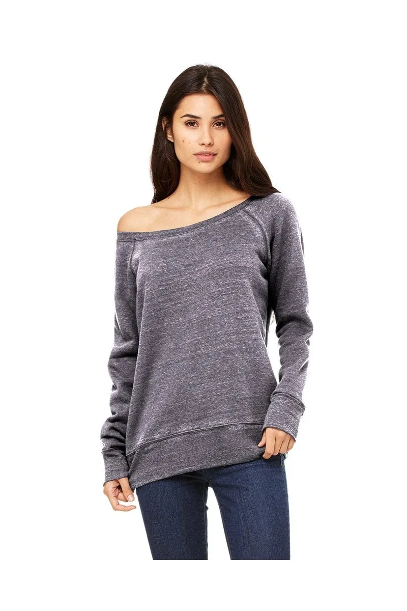 Bella Canvas 7501: Ladies' Sponge Fleece Wide Neck Sweatshirt