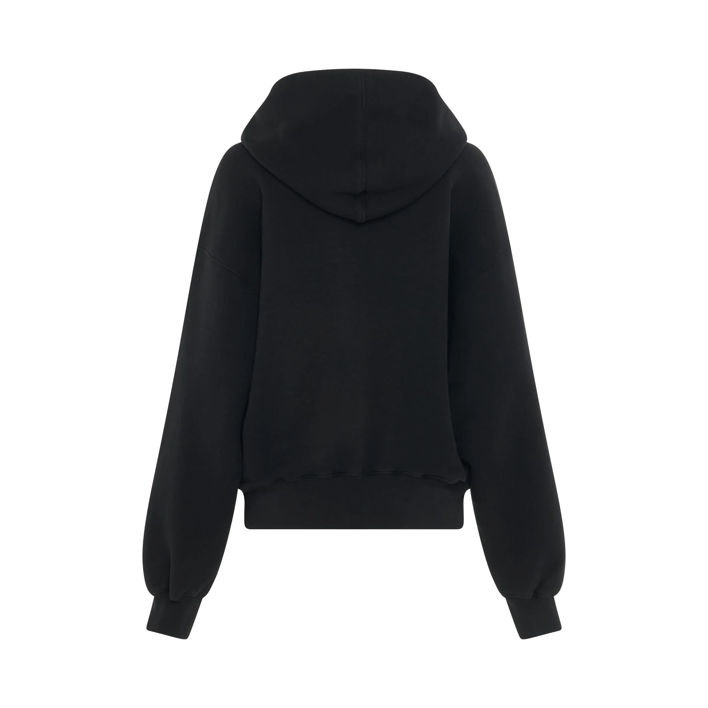 Big Logo Bookish Oversize Hoodie in Black