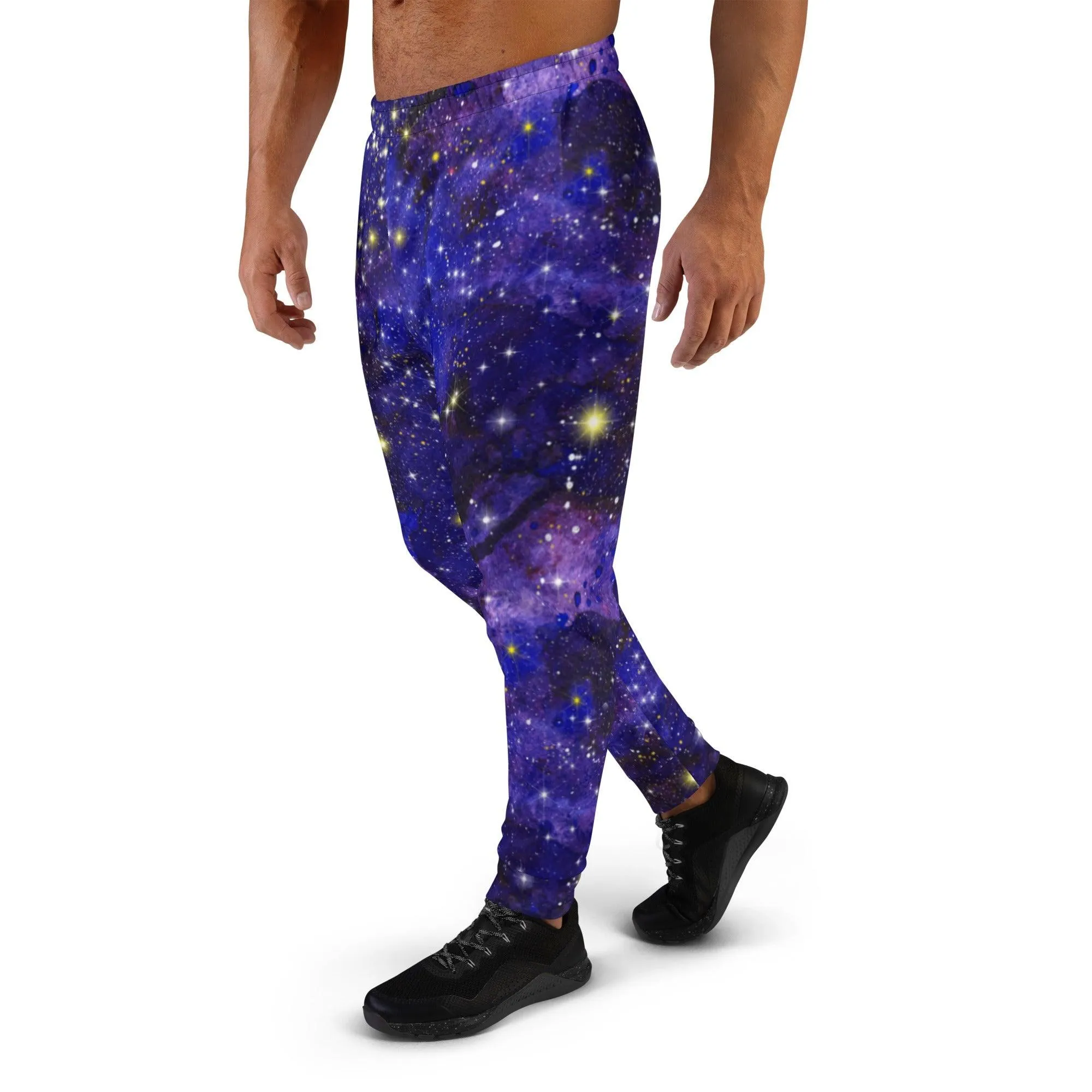 Blue Galaxy Men's Street Joggers