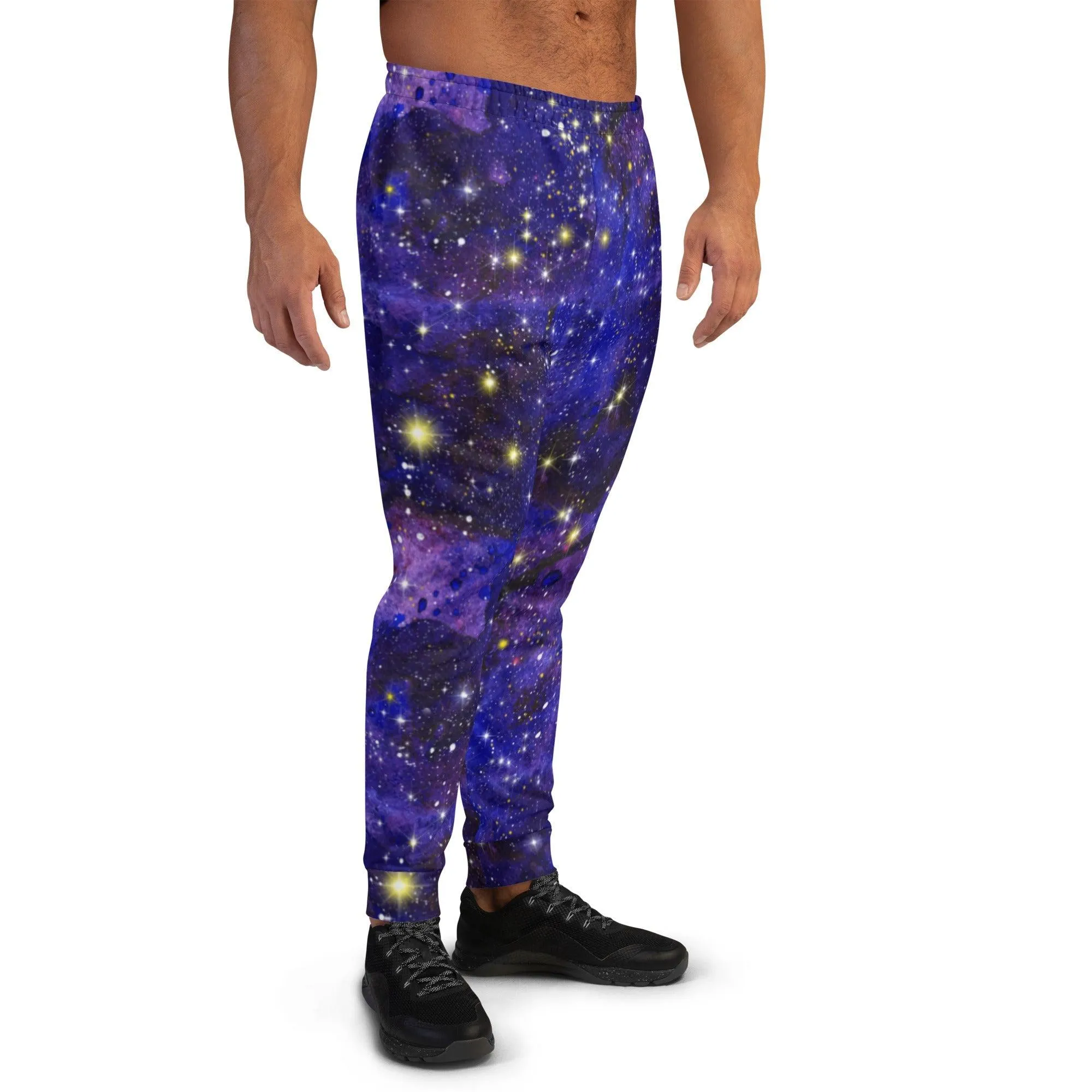 Blue Galaxy Men's Street Joggers