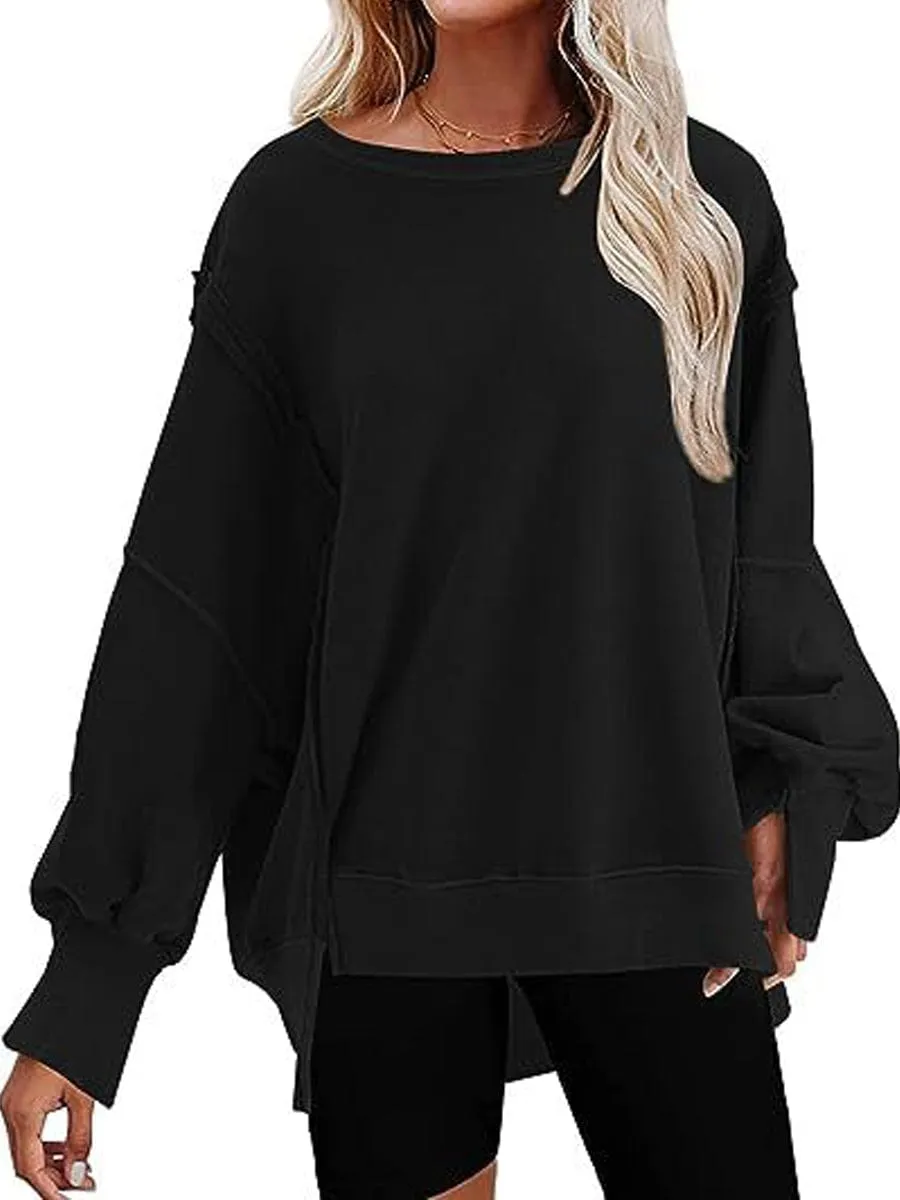 Bohemian-Style Long Sleeve Top