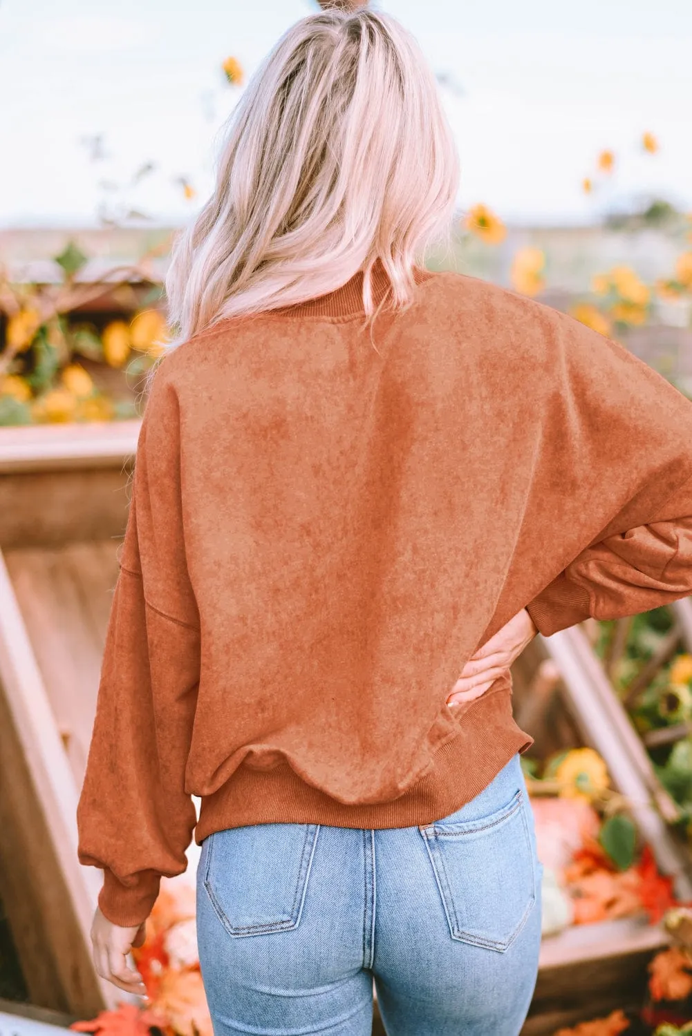 Bohemian-Style Long Sleeve Top