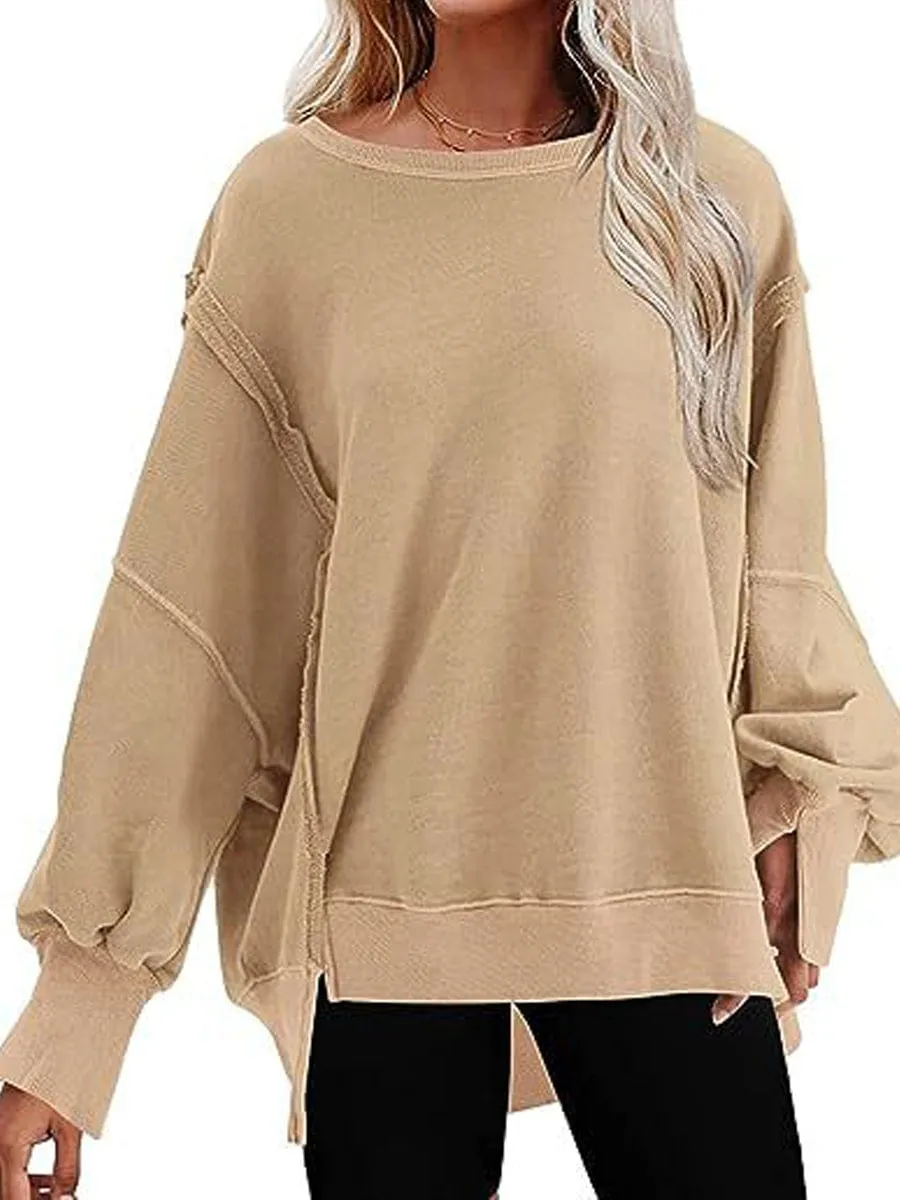 Bohemian-Style Long Sleeve Top