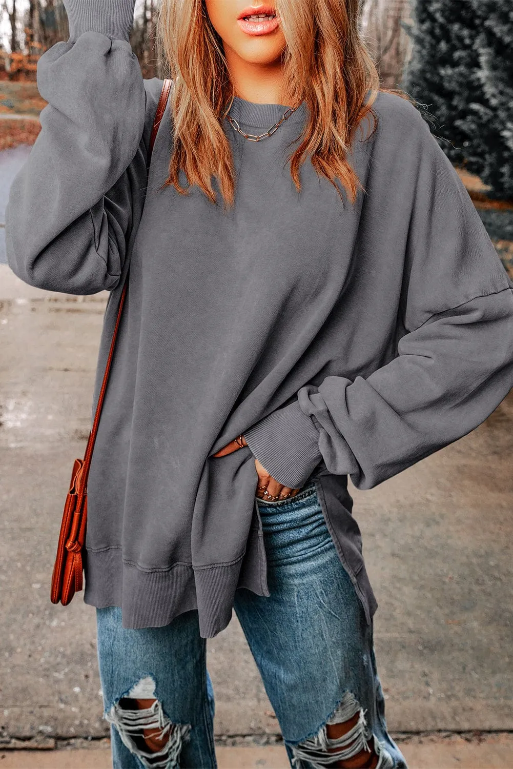 Bohemian-Style Long Sleeve Top