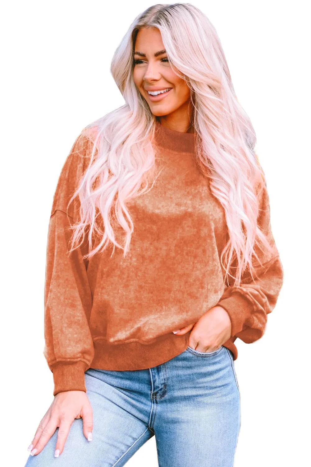 Bohemian-Style Long Sleeve Top