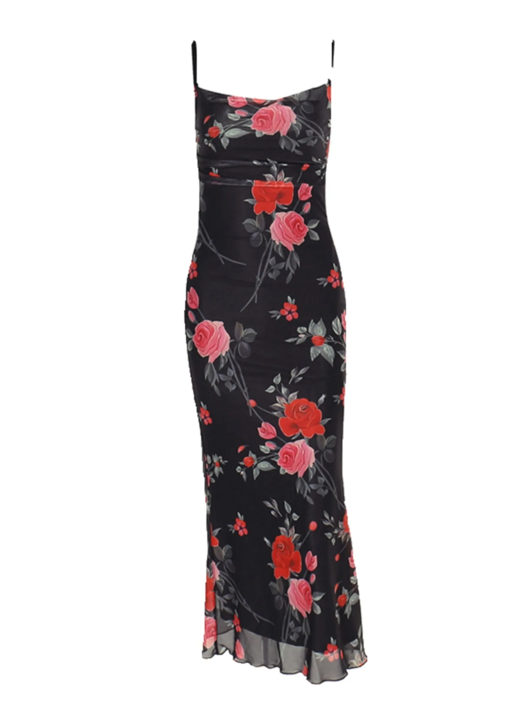 Bonnyshow Solomia Floral Maxi Dress