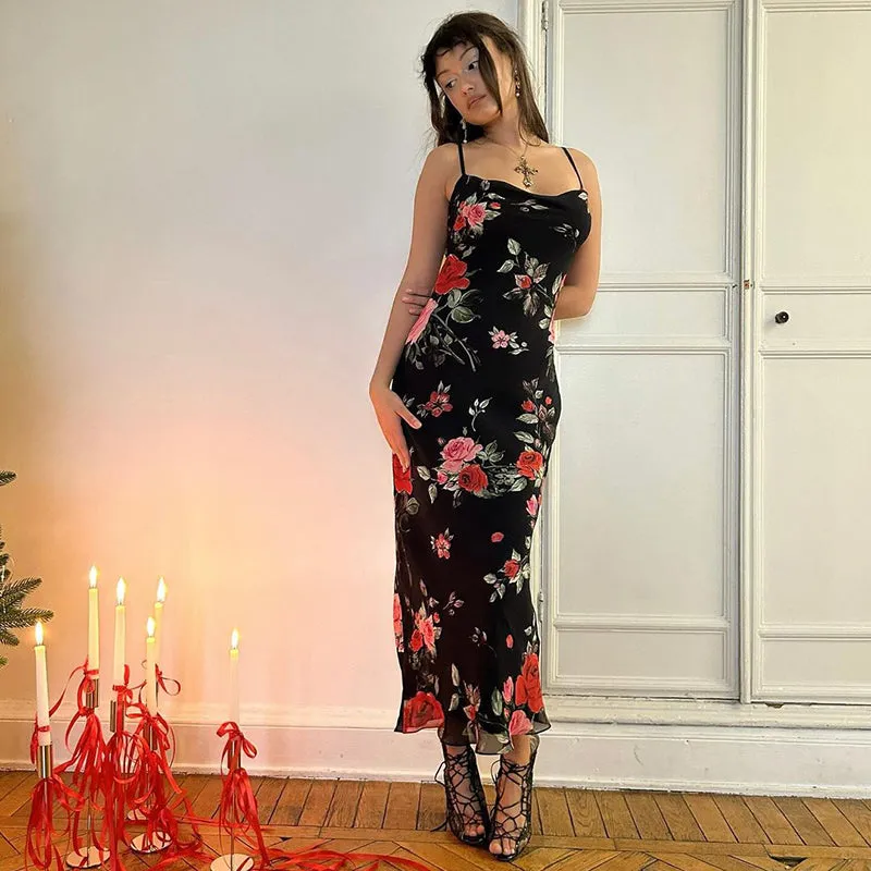 Bonnyshow Solomia Floral Maxi Dress