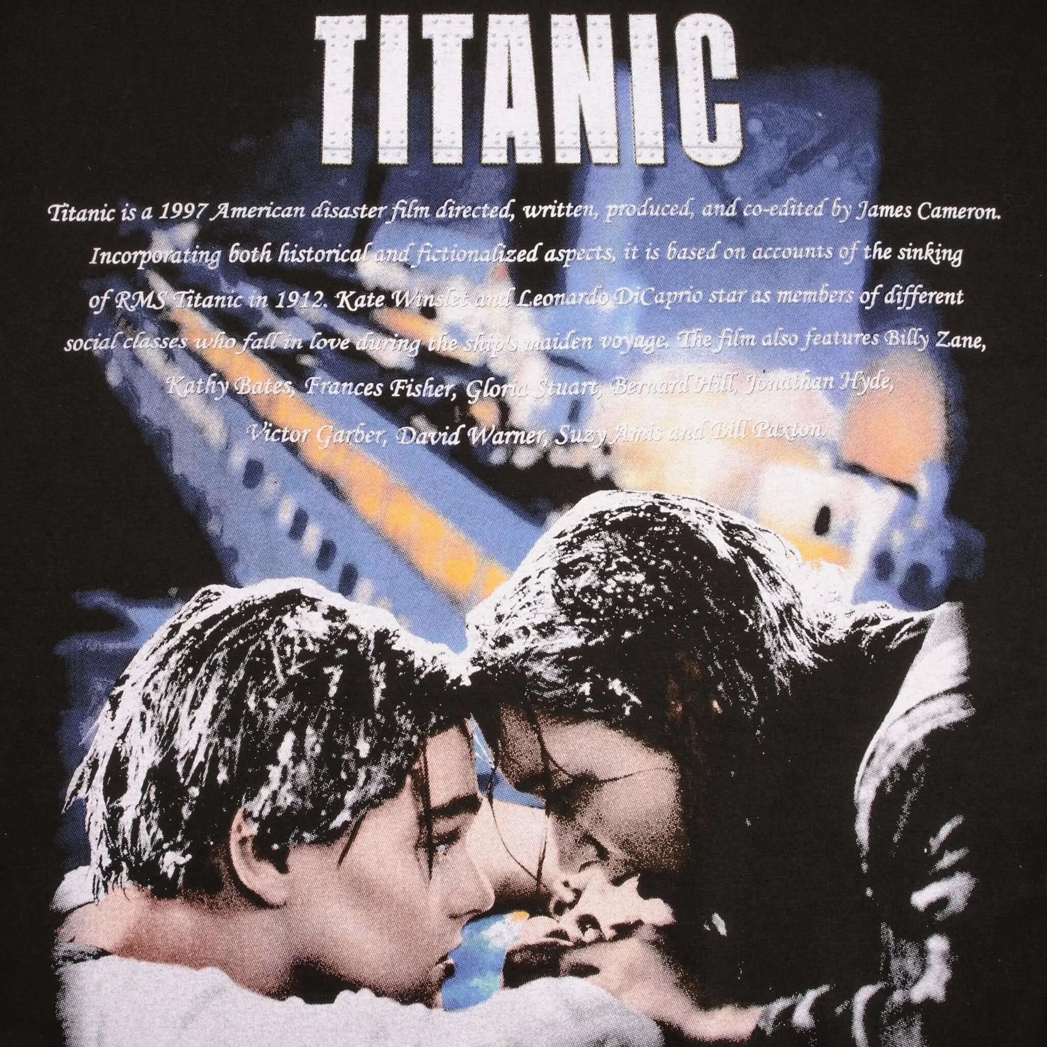 BOOTLEG TITANIC MOVIE TEE SHIRT SIZE XL SINGLE STITCH