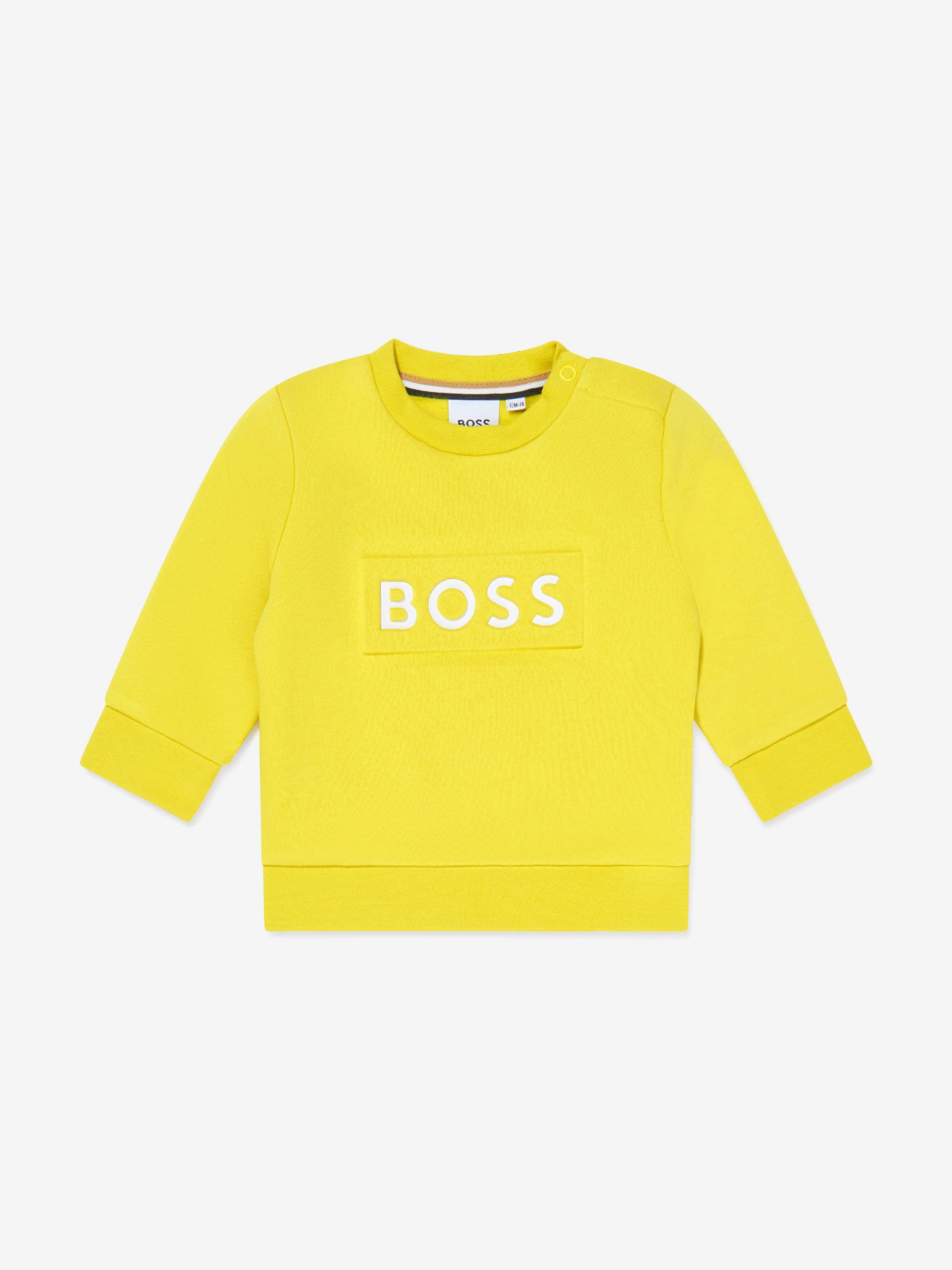 BOSS Baby Boys Logo Print Sweatshirt