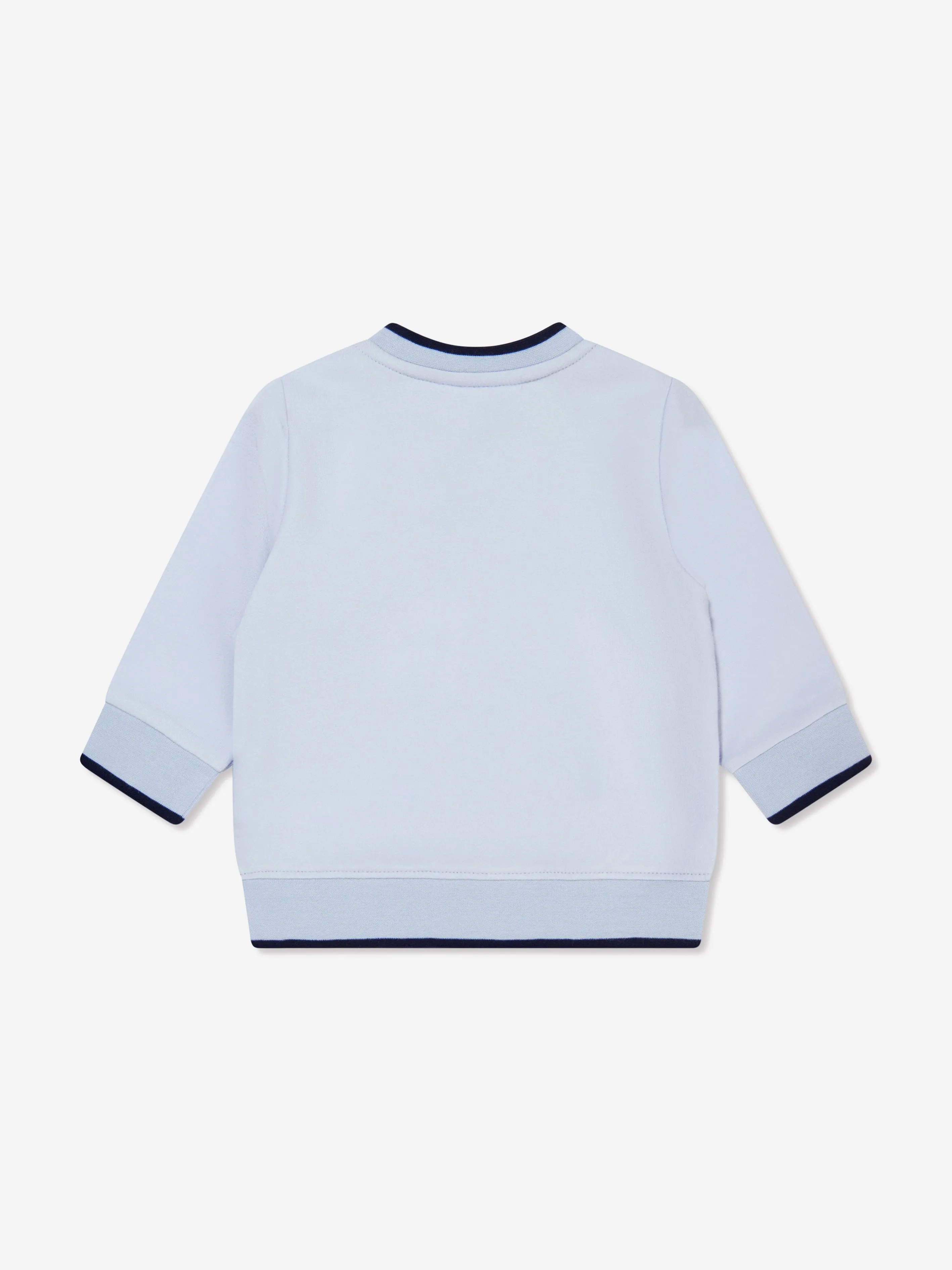 BOSS Baby Boys Organic Cotton Sweatshirt in Blue