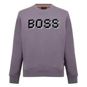 BOSS Pixel Logo Sweatshirt