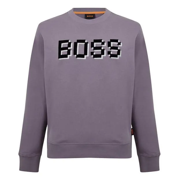 BOSS Pixel Logo Sweatshirt