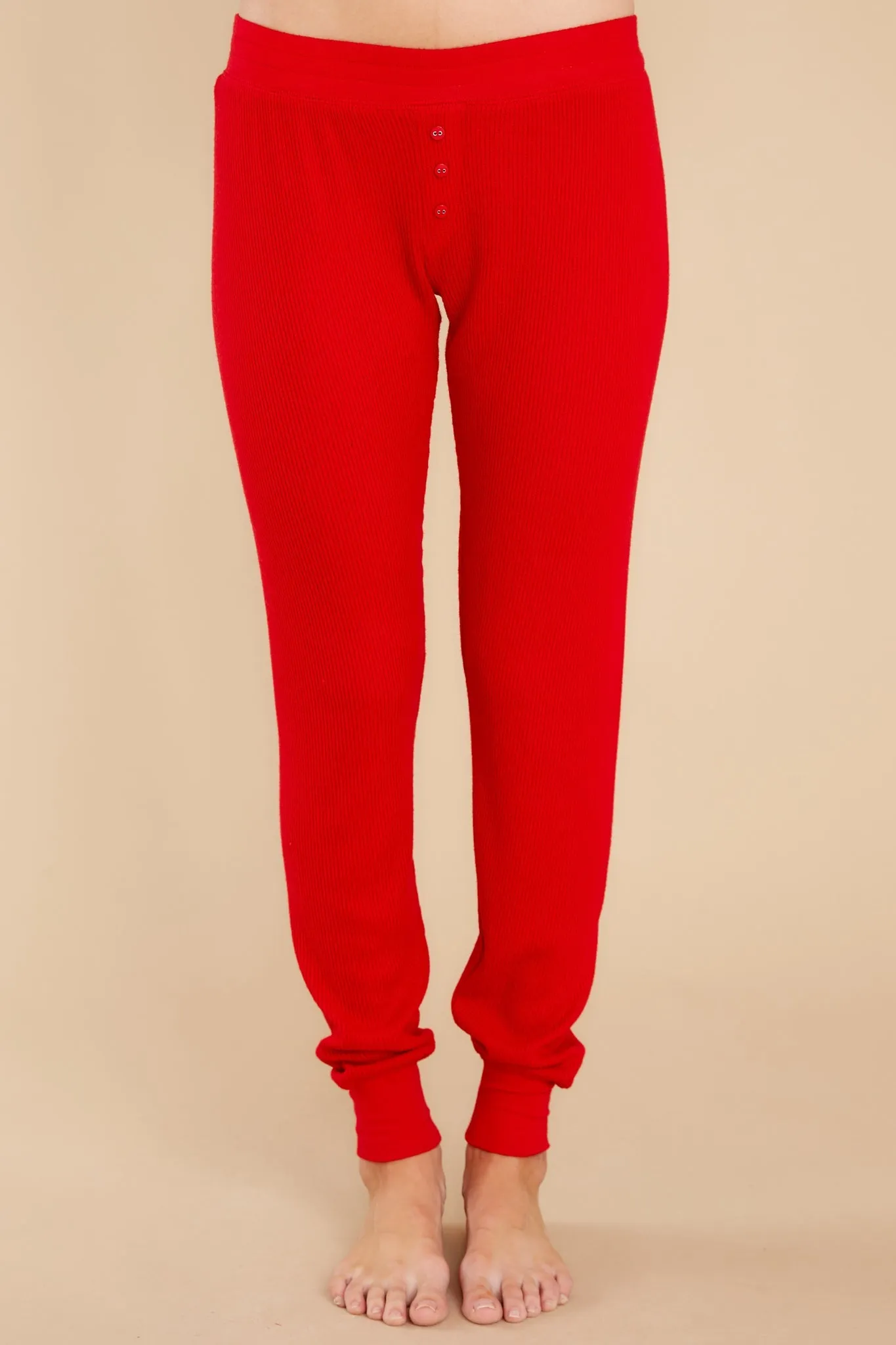 Brighten The Night Red Joggers