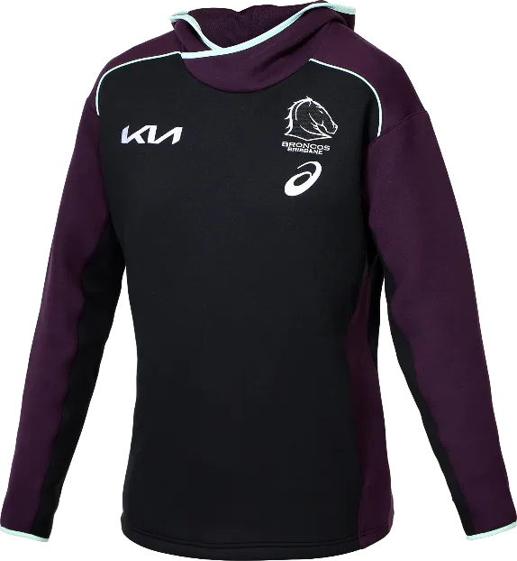 Brisbane Broncos 2025 Mens Team Hoodie