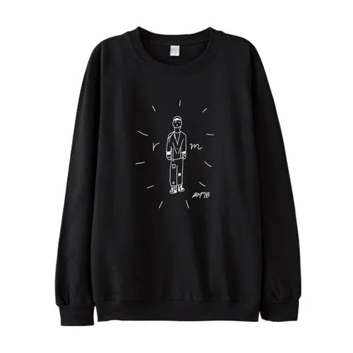 BTS Cartoon Drawing Sweatshirt